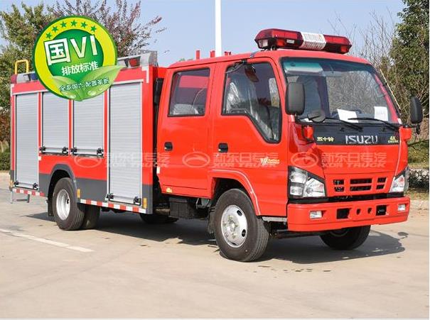 國六五十鈴小型水罐消防車2.5噸